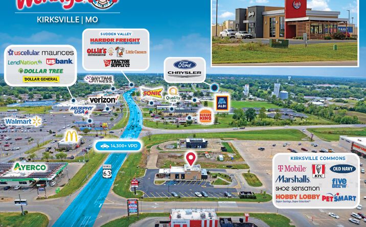 Pictures of Retail property located at 2221 North Baltimore Street, Kirksville, MO 63501 for sales - image #1