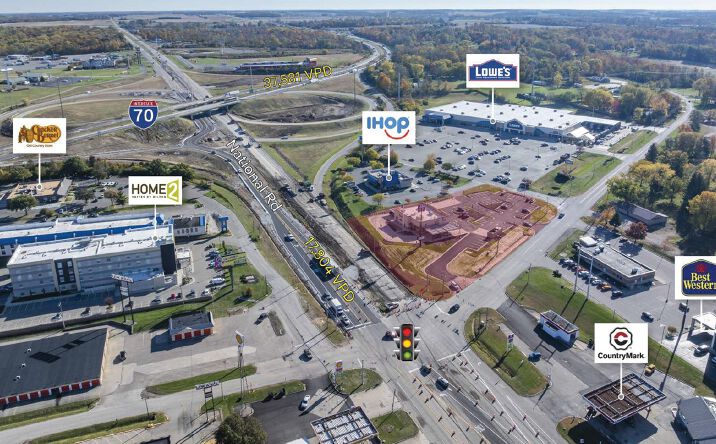 Pictures of Retail property located at 5901 National Rd E, Richmond, IN 47374 for sales - image #1
