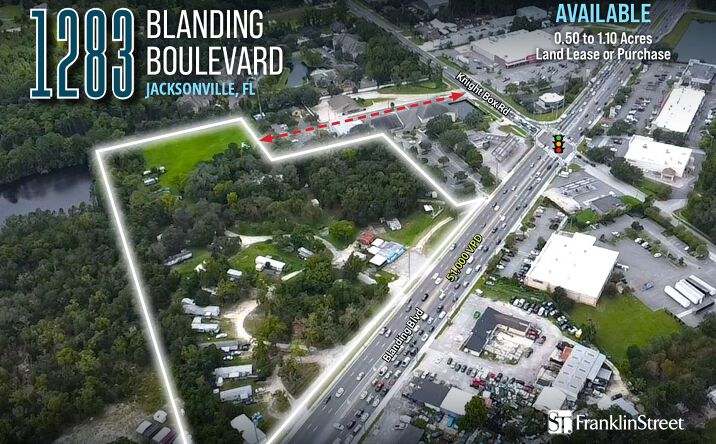 Pictures of Land property located at 1283 Blanding Blvd, Orange Park, FL 32065 for sales - image #1