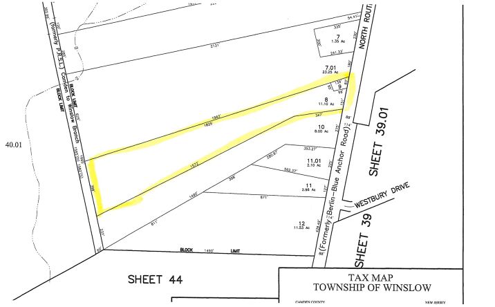 Pictures of Land property located at 0 Route 73, Atco, NJ 08004 for sales - image #1