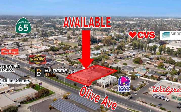 Pictures of Retail property located at 472 W Olive Ave, Porterville, CA 93257 for sales - image #1