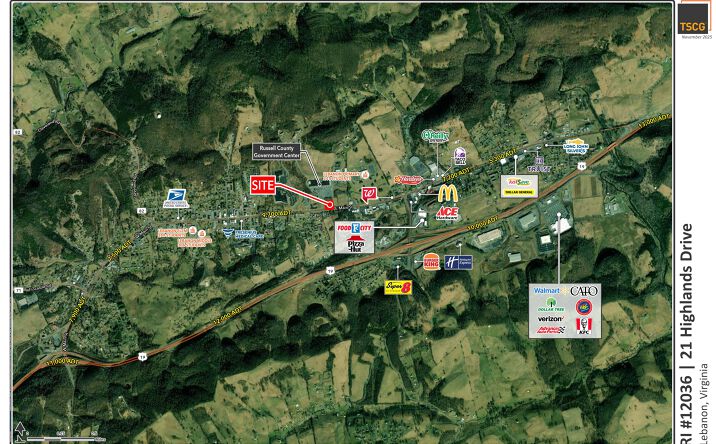 Pictures of Retail property located at 21 Highland Dr, Lebanon, VA 24266 for sales - image #1