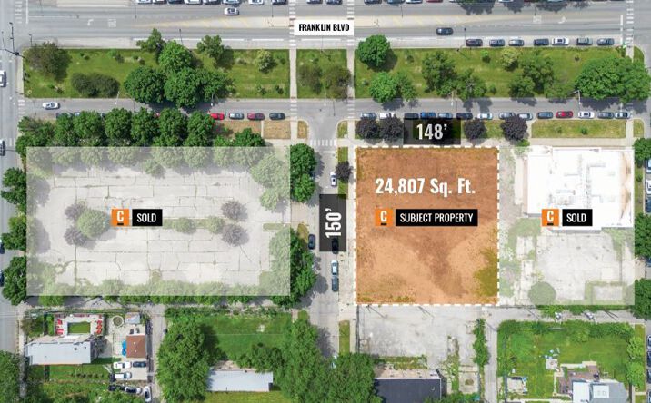 Pictures of Land property located at 3200-56 W Franklin Blvd, Chicago, IL 60624 for sales - image #1