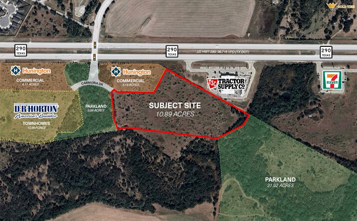 Pictures of Land property located at 18401 E US Highway 290, Elgin, TX 78621 for sales - image #1