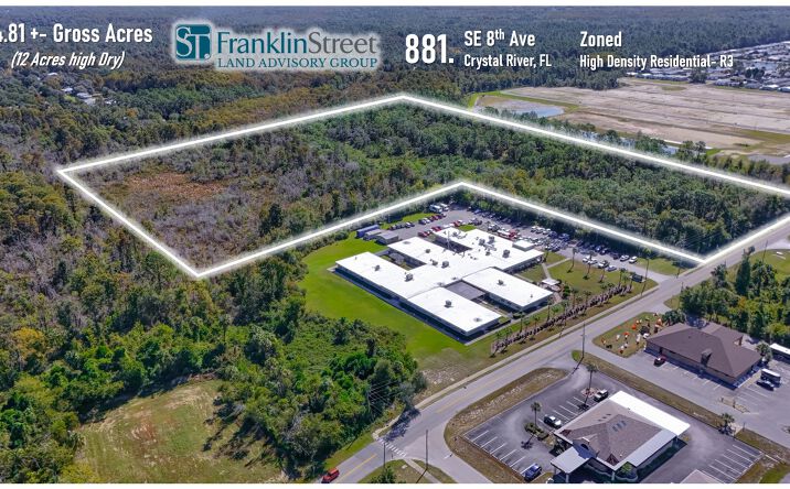 Pictures of Land property located at 881 SE 8th Ave, Crystal River, FL 34429 for sales - image #1