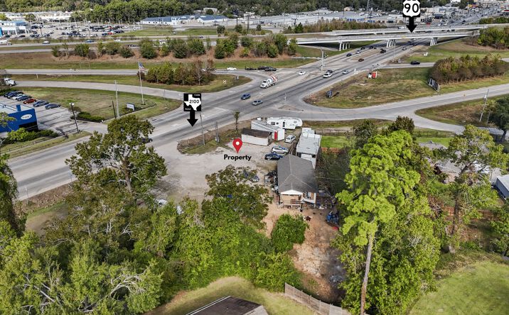Pictures of Land, Mixed Use, Mobile Home Park, Multifamily, Retail property located at 13314 FM 2100, Crosby, TX 77532 for sales - image #1
