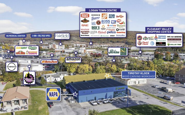 Pictures of Retail, Special Purpose property located at 213 Union Ave, Altoona, PA 16602 for sales - image #1