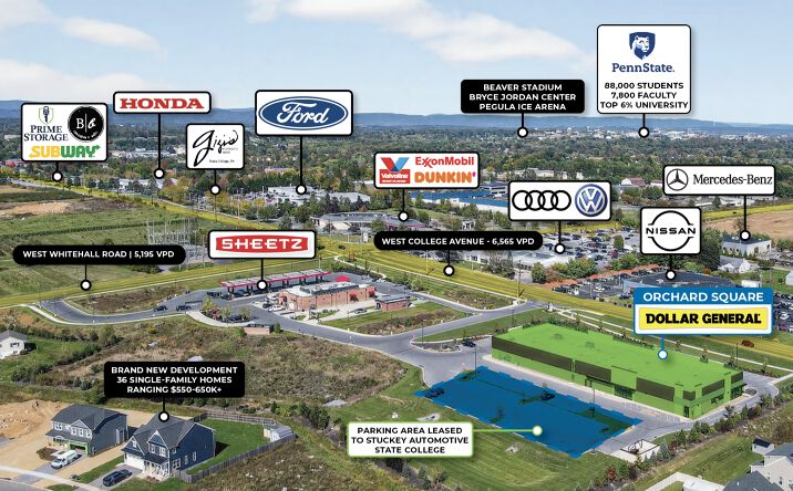 Pictures of Retail property located at 3283 W College Ave, State College, PA 16801 for sales - image #1