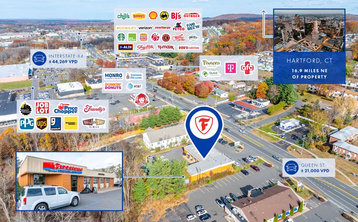 Pictures of Retail property located at 288 Queen St, Southington, CT 06489 for sales - image #1