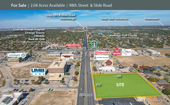 Pictures of Land property located at 9813 Slide Rd, Lubbock, TX 79424 for sales - image #1