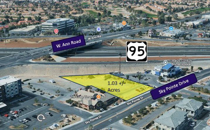 Pictures of Land property located at Sky Pointe Drive and Ann Road, Las Vegas, NV 89130 for sales - image #1