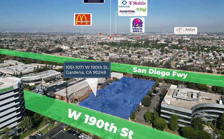Pictures of Retail, Land property located at 1051 W 190th St, Gardena, CA 90248 for sales - image #1