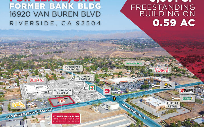 Pictures of Land, Retail property located at 16920 Van Buren Boulevard, Riverside, CA 92504 for sales - image #1
