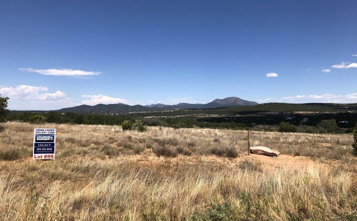 Pictures of Land property located at 9 Mustang Mesa Trail, Tijeras, NM 87059 for sales - image #1