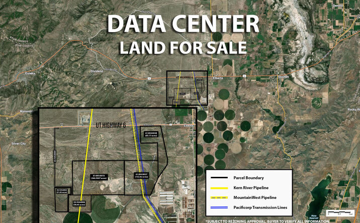 Pictures of Land property located at Premier Data Center Development Site, Goshen, UT 84633 for sales - image #1