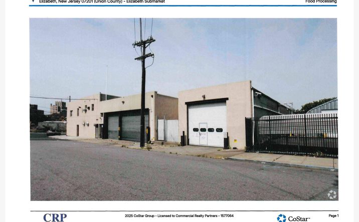 Pictures of Industrial property located at 1161 E Broad St, Elizabeth, NJ 07201 for sales - image #1
