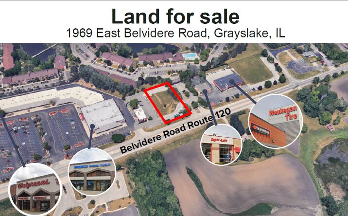 Pictures of Land property located at 1969 East Belvidere Road, Grayslake, IL 60030 for sales - image #1