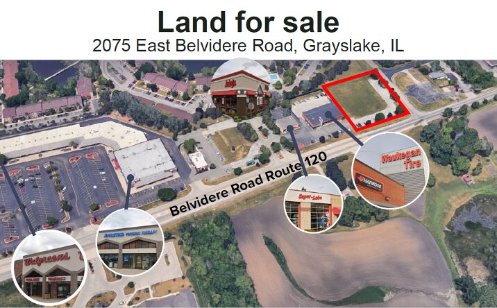 Pictures of Land property located at 2075 East Belvidere Road, Grayslake, IL 60030 for sales - image #1
