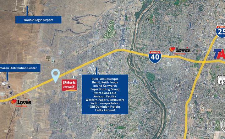 Pictures of Land property located at I-40, Albuquerque, NM 87121 for sales - image #1