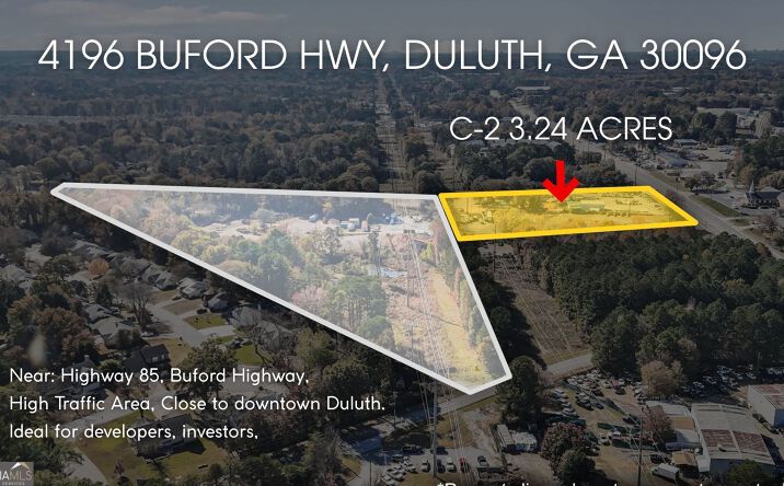 Pictures of Mixed Use, Land property located at 4196 Buford Highway, Duluth, GA 30096 for sales - image #1