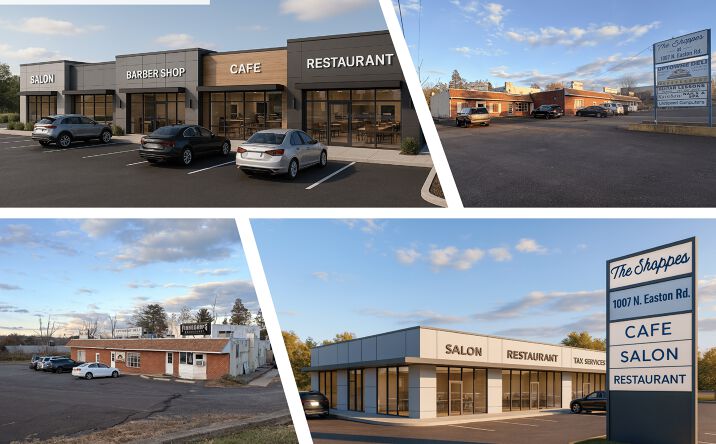 Pictures of Mixed Use, Office, Retail property located at 1007 N Easton Rd, Doylestown, PA 18902 for sales - image #1