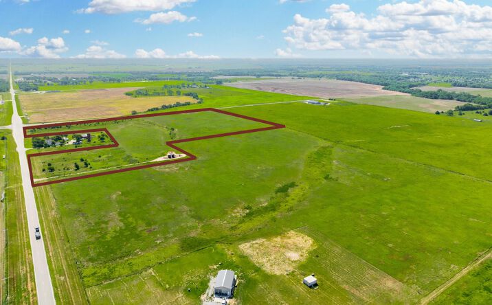 Pictures of Land property located at No Address Corner of 391st & 15th St N, Cheney, KS 67025 for sales - image #1