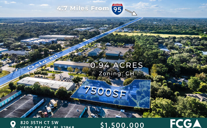 Pictures of Industrial property located at 820 35th Ct SW, Vero Beach, FL 32968 for sales - image #1