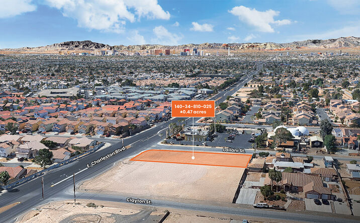Pictures of Land property located at 6358 E Charleston Blvd, Las Vegas, NV 89142 for sales - image #1