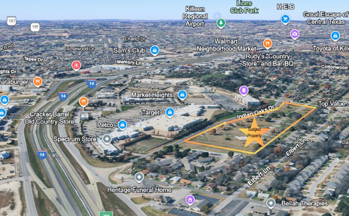 Pictures of Land property located at 395 Indian Oaks, Harker Heights, TX 76548 for sales - image #1