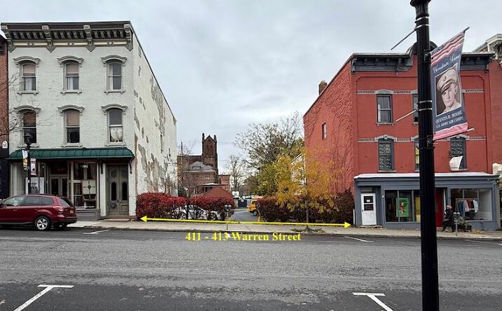 Pictures of Land property located at 411 Warren Street, Hudson, NY 12534 for sales - image #1