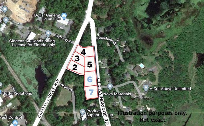 Pictures of Land property located at 0 Capital Circle NW & 0 Old Bainbridge rd, Tallahassee, FL 32303 for sales - image #1
