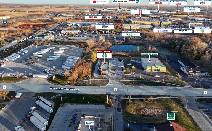Pictures of Retail property located at 5828 W Monee Manhattan Rd, Monee, IL 60449 for sales - image #1