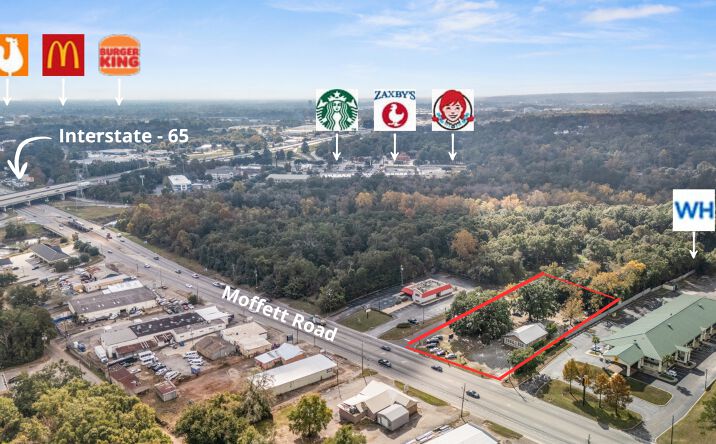 Pictures of Office, Mixed Use, Self Storage property located at 3755 Moffett Rd, Mobile, AL 36618 for sales - image #1