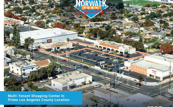 Pictures of Retail property located at 11559-11617 Rosecrans Avenue, Norwalk, CA 90650 for sales - image #1