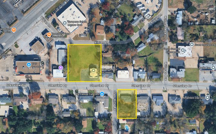 Pictures of Land, Office, Retail property located at 7255 Glenview Dr, Richland Hills, TX 76180 for sales - image #1