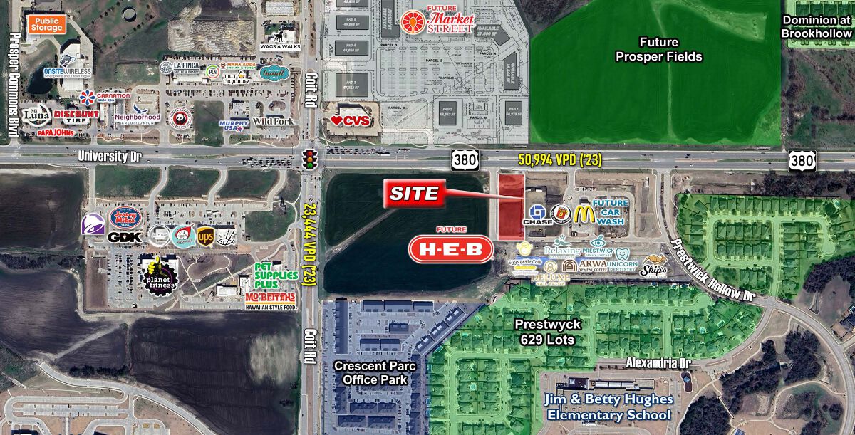 SEQ of Us-380 & Coit Rd, McKinney, TX 75071 | Crexi.com
