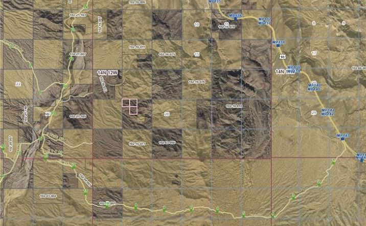 Pictures of Land property located at 120 Ac 102-20-007,008,009, Wikieup, AZ 85360 for sales - image #1