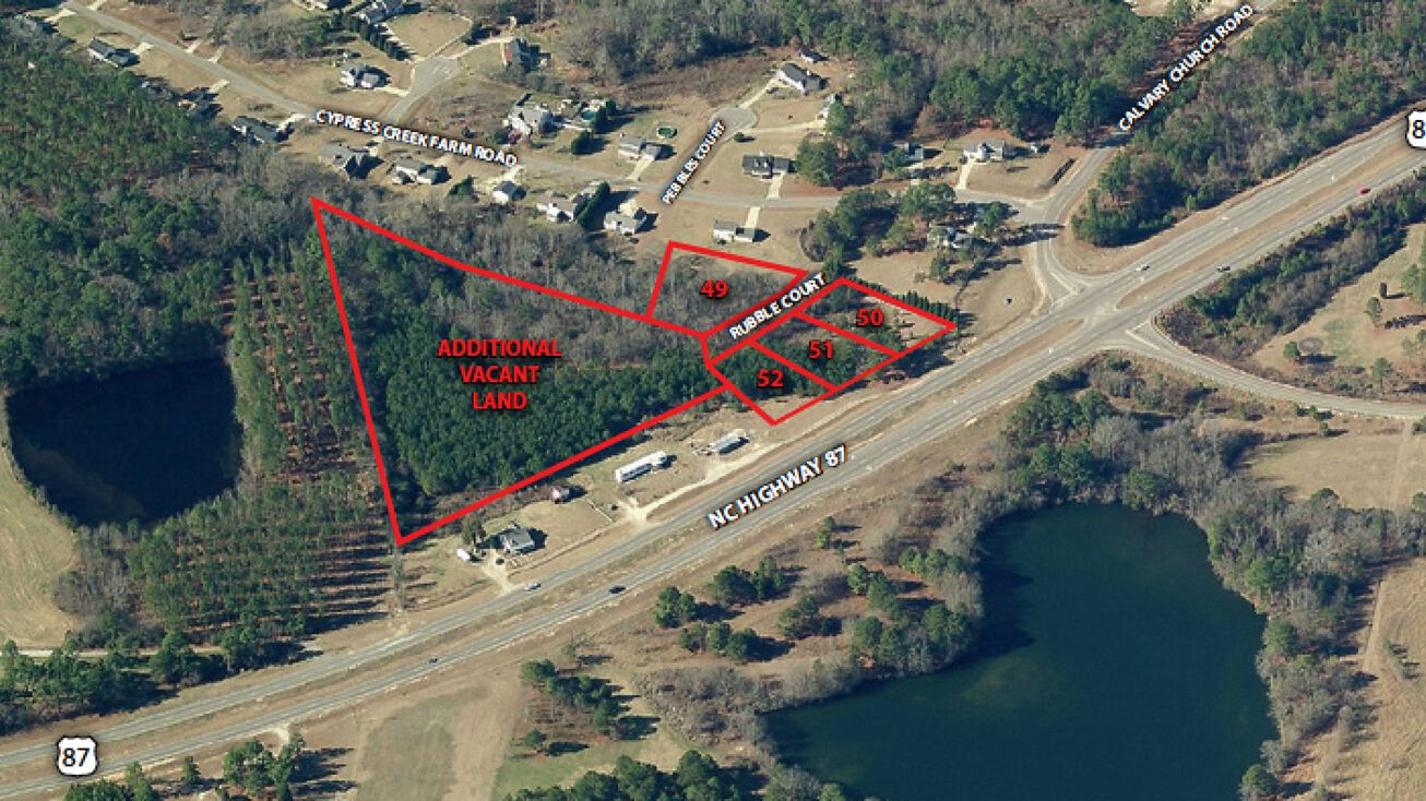 Cypress Creek Farms Subdivision, Sanford, NC 27332