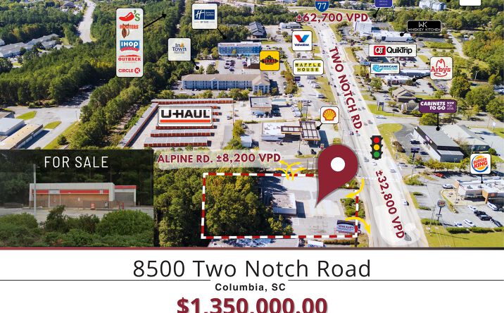 Pictures of Retail property located at 8500 Two Notch Rd, Columbia, SC 29223 for sales - image #1