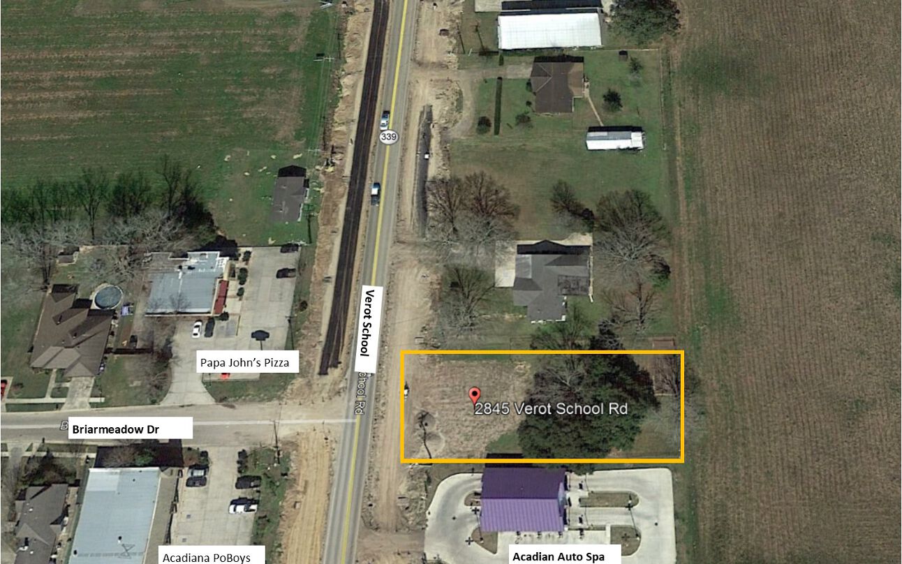 2845 Verot School Road, Lafayette, LA 70508 Land for Sale 2845