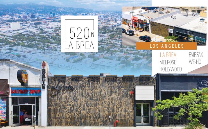 Pictures of Retail property located at 520 N La Brea Ave, Los Angeles, CA 90036 for comps - image #1