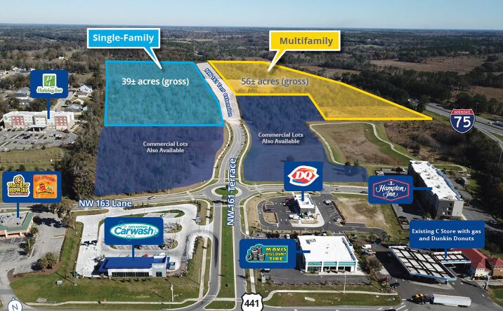 Pictures of Land property located at I-75 and US-441, Alachua, FL 32615 for sales - image #1