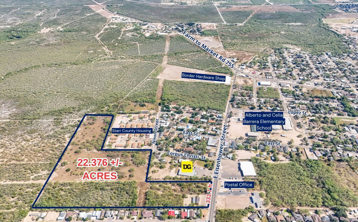 Pictures of Land property located at 109 E Eisenhower Street, Rio Grande City, TX 78582 for sales - image #1