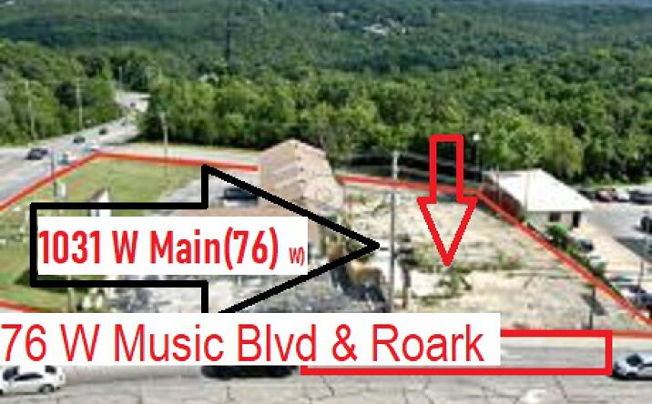 Pictures of Retail, Land, Mixed Use property located at 1031 W Main Branson,Mo 65616, Branson, MO 65616 for sales - image #1