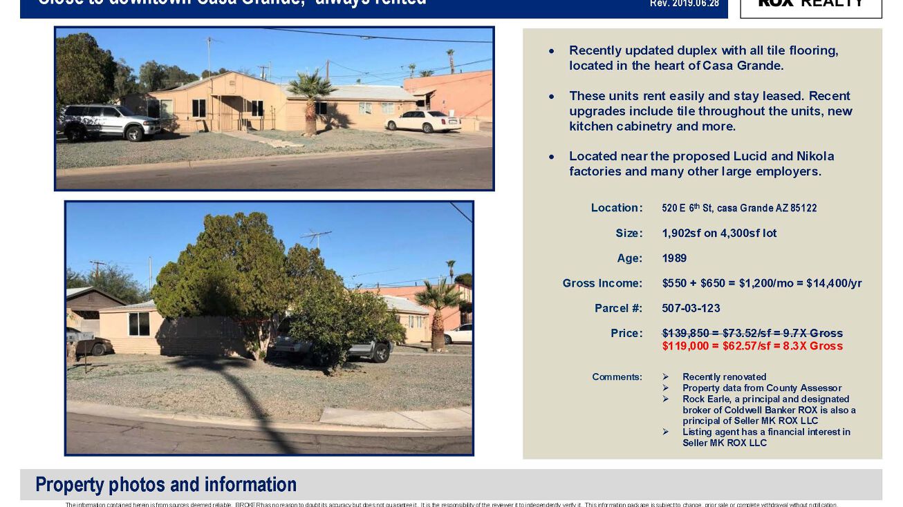 520 E 6th St, Casa Grande, AZ 85122