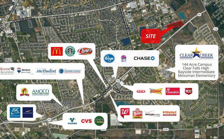 Pictures of Land property located at SEC Anders Lane & Kemah Drive, Kemah, TX 77565 for sales - image #1