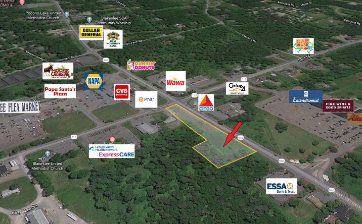 PA Route 115, Blakeslee, PA 18610 | Crexi.com
