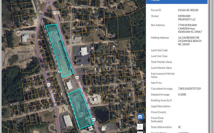 Pictures of Industrial, Land property located at 7748 Kershaw Camden Highway, Kershaw, SC 29067 for sales - image #1