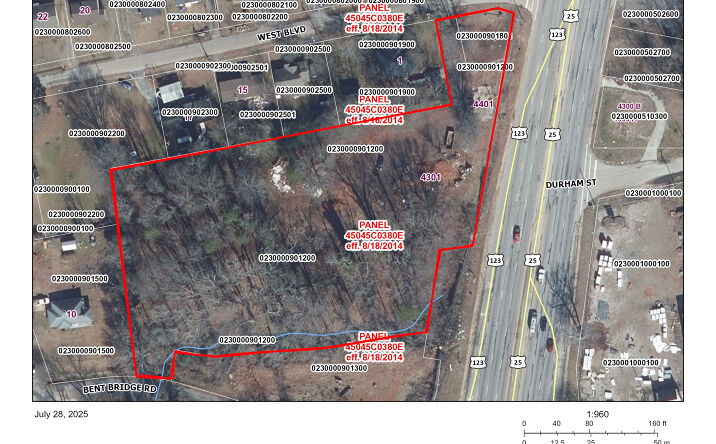 Pictures of Land property located at 4301 Easley Bridge Rd, Greenville, SC 29611 for sales - image #1