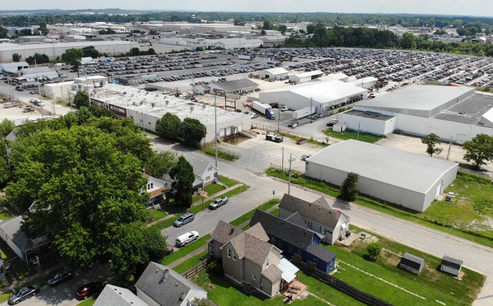 Pictures of Industrial property located at 1401 N Evans Ave, Evansville, IN 47711 for sales - image #1